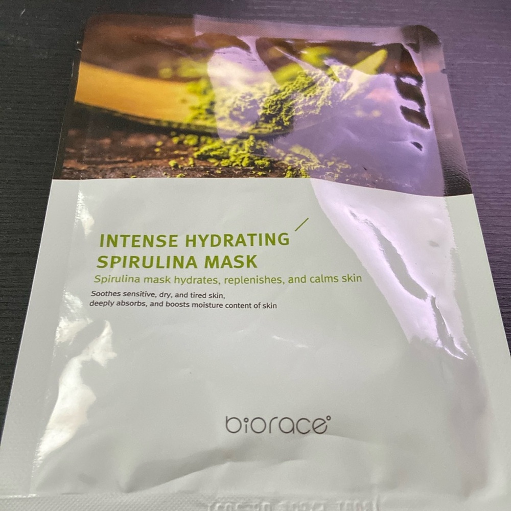 Bio race Intense Hydrating Spirulina Mask